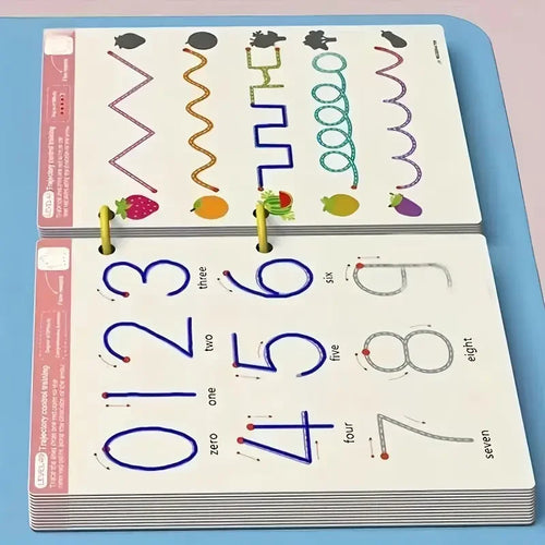 Libro, stimolazione intelligente, disegni per bambini dai 2 ai 6 anni