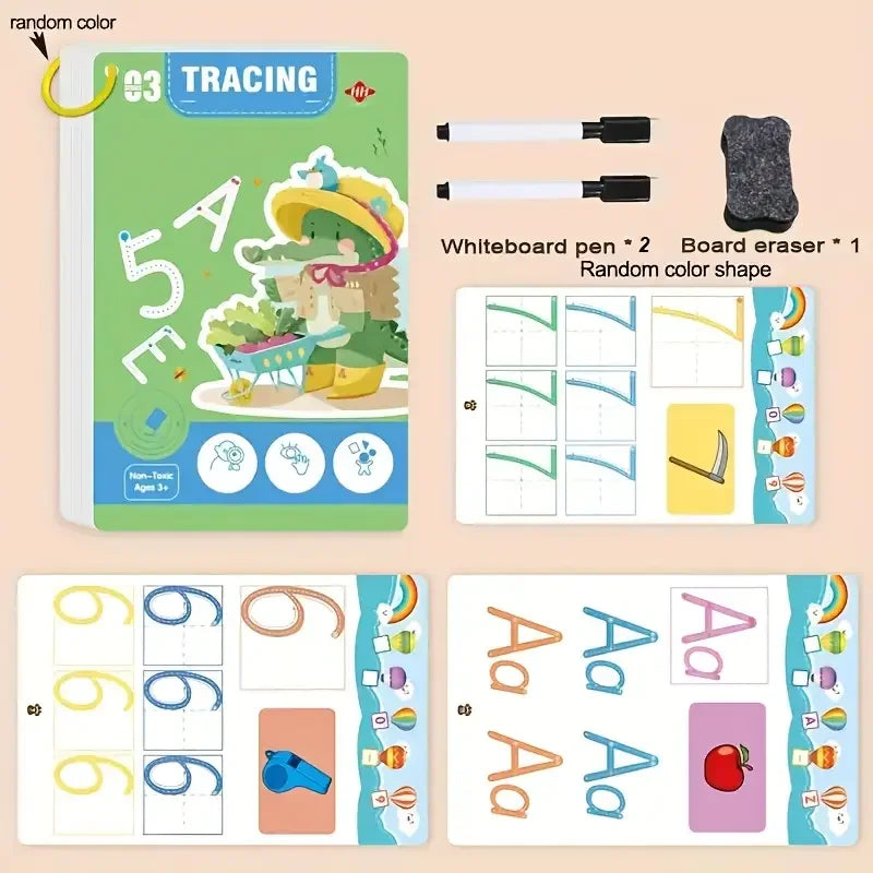 Libro, stimolazione intelligente, disegni per bambini dai 2 ai 6 anni